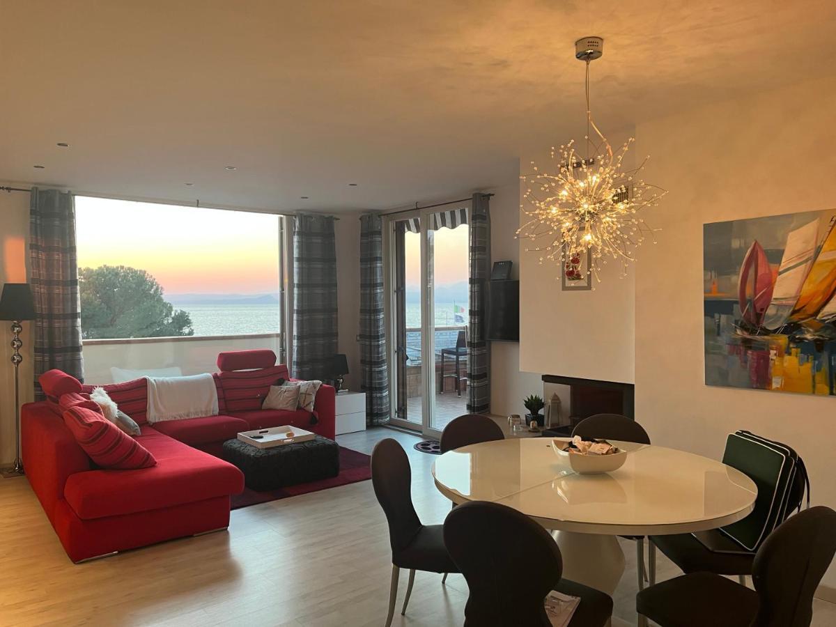 Favola Bella The Panoramic Penthouse Daire Bardolino Dış mekan fotoğraf